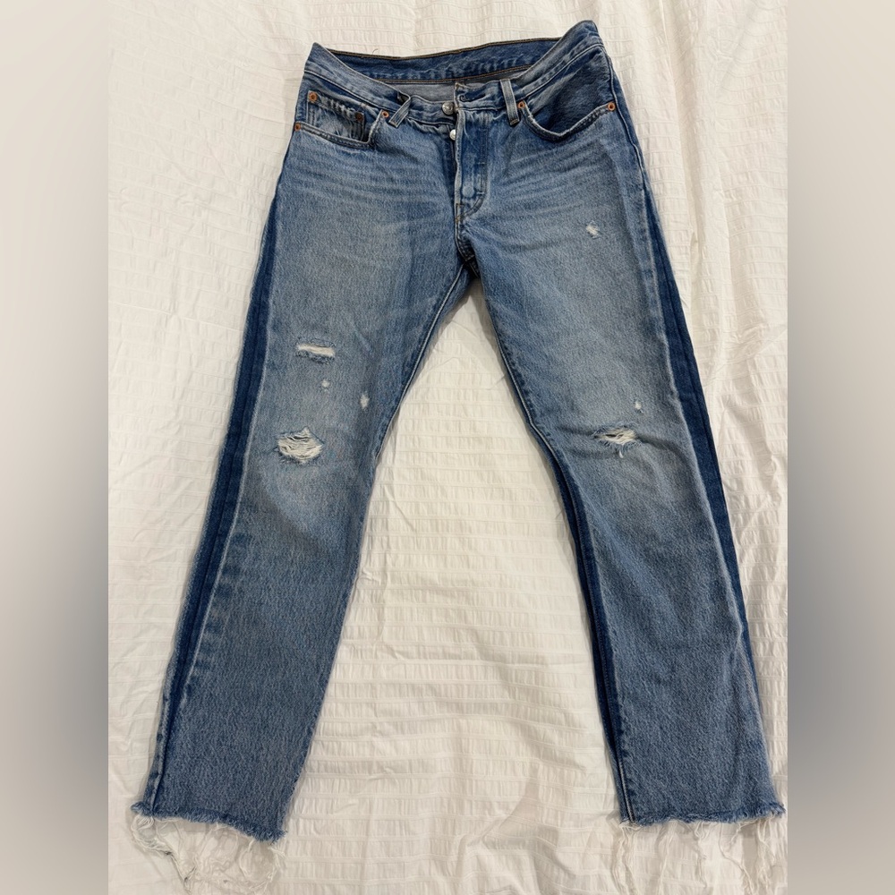 Levi’s Classic 501s Blue Distressed Women's Jeans size 26